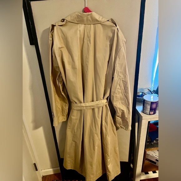 Lane Bryant Tan Double-Breasted Trench Coat - Picture 4 of 4